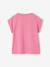 T-shirt met korte mouwen antraciet+ecru+rozen - vertbaudet enfant 