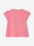 T-shirt babymeisje fantasie lichtblauw+rozen - vertbaudet enfant 