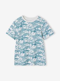 -T-shirt voor jongens met print