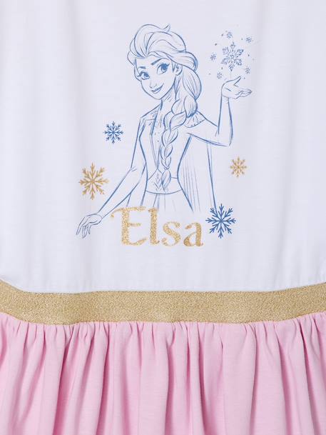 Reine des Neiges jurk voor meisjes zachtpaars - vertbaudet enfant 