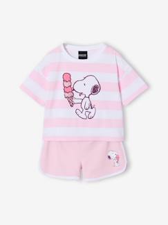 -Gestreepte set voor meisjes SNOOPY