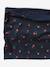 Meisjes snood met print marineblauw - vertbaudet enfant 
