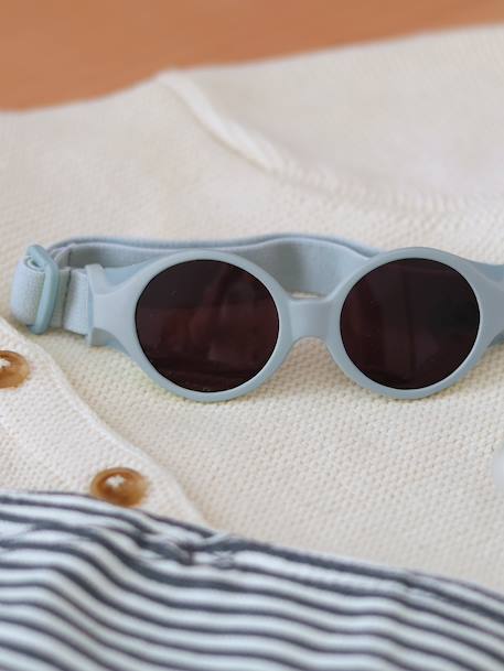 BEABA-zonnebril voor baby's van 0 tot 9 maanden oud blauw+roze+terracotta+zandbeige - vertbaudet enfant 