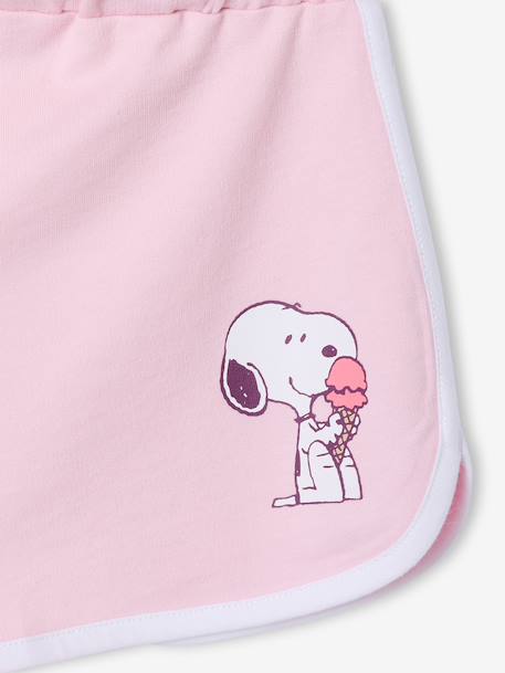 Gestreepte set voor meisjes SNOOPY roze, gestreept - vertbaudet enfant 