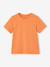 Set van 3 T-shirt met korte mouwen amandelgroen+karamel+marineblauw+pecannoot+petrolblauw+saliegroen - vertbaudet enfant 