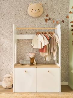 -Kapstok en bureau kind 2 in 1 Ourson