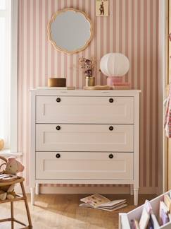 -Commode 3 lades hout