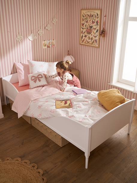 Kinderbed met gegoten poten CANOPÉE ecru - vertbaudet enfant 