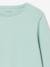Set van 3 BASICS meisjesshirts met lange mouwen antraciet+ecru+grijsblauw+indigoblauw+koraal+rozen+zachtpaars - vertbaudet enfant 