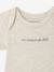 Set van 5 body's baby korte mouwen ecru - vertbaudet enfant 