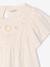 T-shirt blouse met korte mouwen f ecru - vertbaudet enfant 