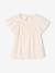 T-shirt blouse met korte mouwen f ecru - vertbaudet enfant 