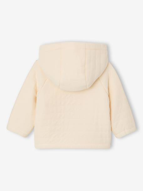 Babyset jas en knuffelkonijn vanille - vertbaudet enfant 