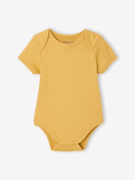 Set van 5 body's baby korte mouwen ecru - vertbaudet enfant 