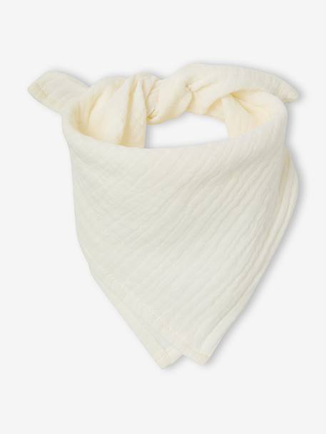 Combiset bandanaslabbetje jongen katoen gemêleerd beige - vertbaudet enfant 