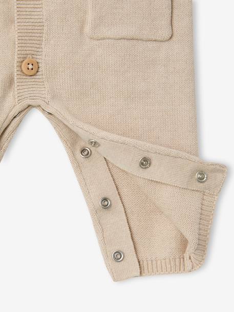 Combiset bandanaslabbetje jongen katoen gemêleerd beige - vertbaudet enfant 