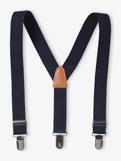 Jongens-Accessoires-Tweekleurige bretels voor jongens