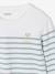 T-shirt met lange mouwen voor meisjes blauw, gestreept+pruim+saliegroen - vertbaudet enfant 