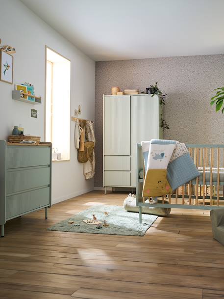 Vloertapijt / Parkbodem hydrofiel katoen patchwork BAYOU meerkleurig - vertbaudet enfant 