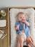 Verschoningsmatras VERTBAUDET Leeuwen welp beige, bedrukt+ecru+groen, bedrukt+WIT GEDRUKTE - vertbaudet enfant 