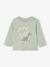 Decoratief T-shirt babyjongen blauwgroen+ecru+pistache+vanille - vertbaudet enfant 