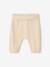 Babypakje vestje en broek fluweel / velours vanille - vertbaudet enfant 