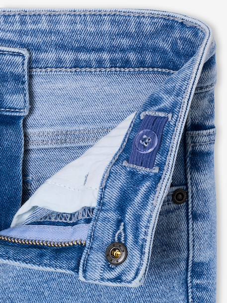 Skinny jeans met verstelbare taille voor jongens double stone+stone - vertbaudet enfant 