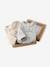 Set van 2 pyjama's voor babyjongens in fluweel / velours ijsblauw - vertbaudet enfant 
