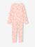Bloemen pyjama voor meisjes lichtroze - vertbaudet enfant 