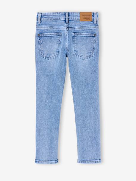 Skinny jeans met verstelbare taille voor jongens double stone+stone - vertbaudet enfant 