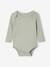 Set van 3 body's baby lange mouwen saliegroen - vertbaudet enfant 