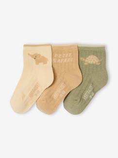 -Set van 3 paar sokken babyjongen