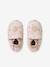 Elastische leren babyschoentjes in soepel leer goud+nachtblauw+oudroze+roze (poederkleur)+roze, bedrukt+veel roze+wit, bedrukt - vertbaudet enfant 