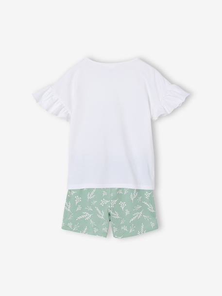 Pyjamashort meisjes DISNEY ANIMALS grijsblauw - vertbaudet enfant 