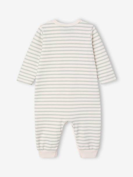 Babyslaappakje SNOOPY groen, gestreept - vertbaudet enfant 