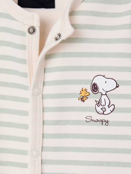 Babyslaappakje SNOOPY groen, gestreept - vertbaudet enfant 