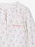 Personaliseerbare meisjesblouse van katoenen gaas ecru+lichtroze+wit, bedrukt - vertbaudet enfant 
