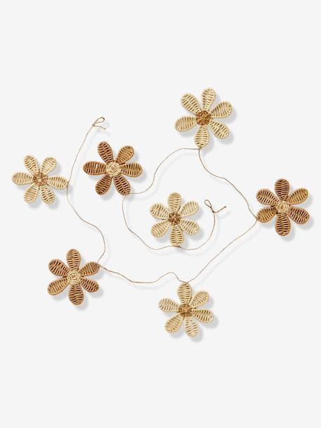 Slinger bloemen rotan beige - vertbaudet enfant 