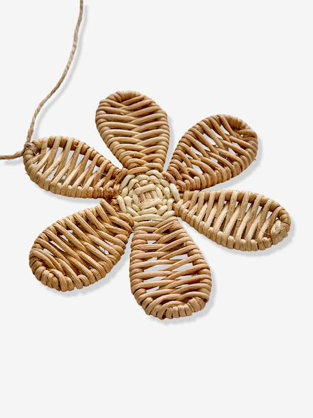 Slinger bloemen rotan beige - vertbaudet enfant 