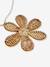 Slinger bloemen rotan beige - vertbaudet enfant 