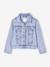 Jeansjas voor meisjes lichtblauw+middenblauw - vertbaudet enfant 