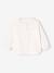 Feestelijke set met overhemd + korte broek voor baby beige+saliegroen - vertbaudet enfant 