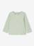 Set van 3 Basics T-shirts met lange mouwen ecru+rood, gestreept - vertbaudet enfant 