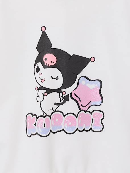 Sweater met capuchon Kuromi ecru - vertbaudet enfant 