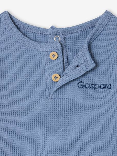 3-delige geboorteset, personaliseerbaar blauw+ecru - vertbaudet enfant 
