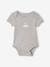 Set van 5 body's met korte mouwen, konijn en wolk ecru - vertbaudet enfant 