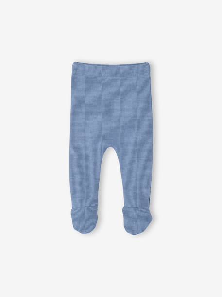 3-delige geboorteset, personaliseerbaar blauw+ecru - vertbaudet enfant 