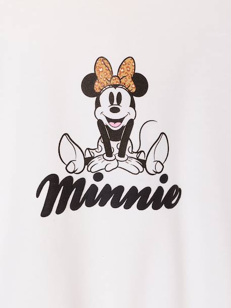 Sweater met capuchon MINNIE ecru - vertbaudet enfant 