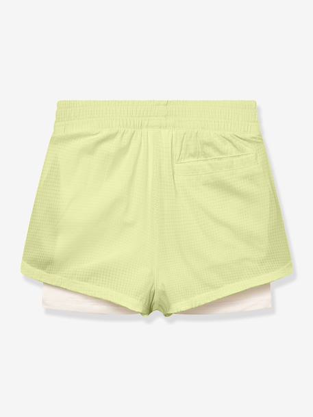 Praktische 2-in-1 short MATEIDIE MINI A TURE lichtgeel+lichtroze+rozen - vertbaudet enfant 