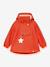 Regenset: waterdichte jas & broek salopet baby MATWAINIS MINI A TURE terracottategel+zachtpaars - vertbaudet enfant 